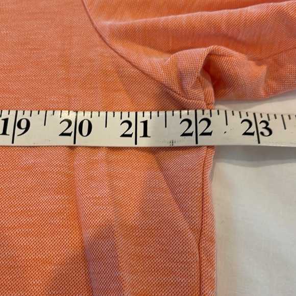 Travis Mathew’s Men S/S Shirt Orange Large - Picture 3 of 8